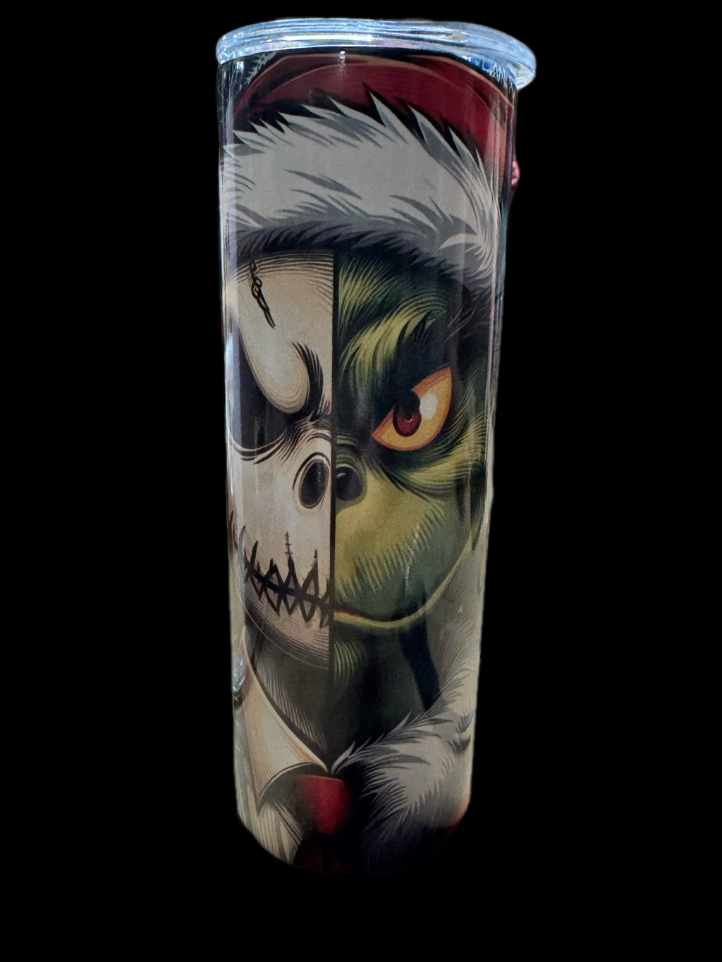 Christmas grinch/nightmare before Christmas 20oz tumbler